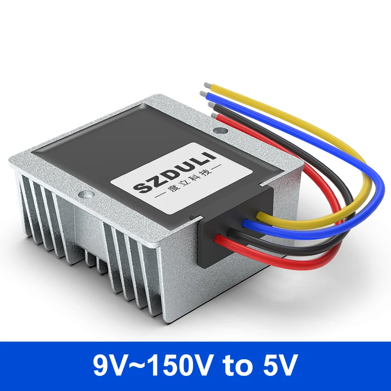 

DC-DC isolated power supply 12V24V to 5V DC converter 9V~36V to 5V on-board voltage regulator and step-down module 40V-120V to 5