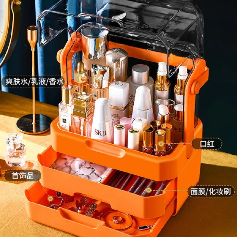 Creative desktop drawer storage box Hot-selling cosmetic plastic storage cabinet college students dormitory multi-cell storage r
Creative desktop drawer storage box Hot-selling cosmetic plastic storage cabinet college students dormitory multi-cell storage r