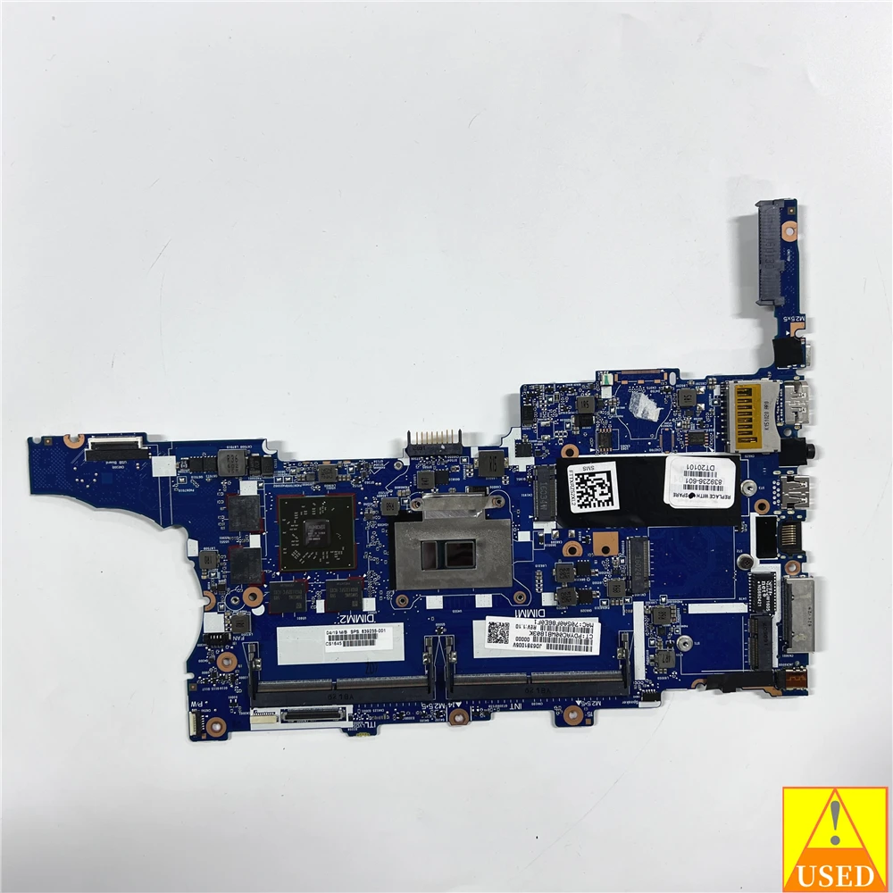 

Laptop Motherboard USED 839236-601 For HP 850 G3 with i7-6600U Fully Tested Works Perfectly