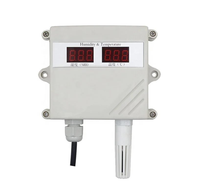 

RS-WS-NO1-SMG Modbus Thermostat Rs485 Temperature Humidity Sensor Air Temperature Sensor