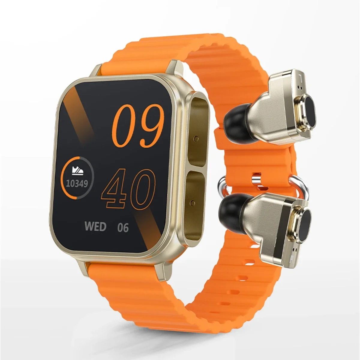New TWS Earphone Sports Watch Wireless Bluetooth Headset Calling Smartwatch Men Health Monitoring ENC Wristwatch with Earbud
New TWS Earphone Sports Watch Wireless Bluetooth Headset Calling Smartwatch Men Health Monitoring ENC Wristwatch with Earbud