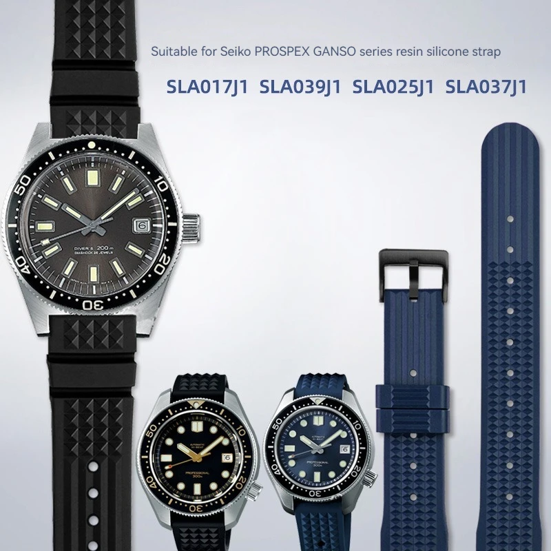 20mm 22mm Two styles silicone rubber fashion check watch strap For Seiko Yuanzu PROSPEX Series SLA017 SLA037 SLA025 Water ghost
20mm 22mm Two styles silicone rubber fashion check watch strap For Seiko Yuanzu PROSPEX Series SLA017 SLA037 SLA025 Water ghost