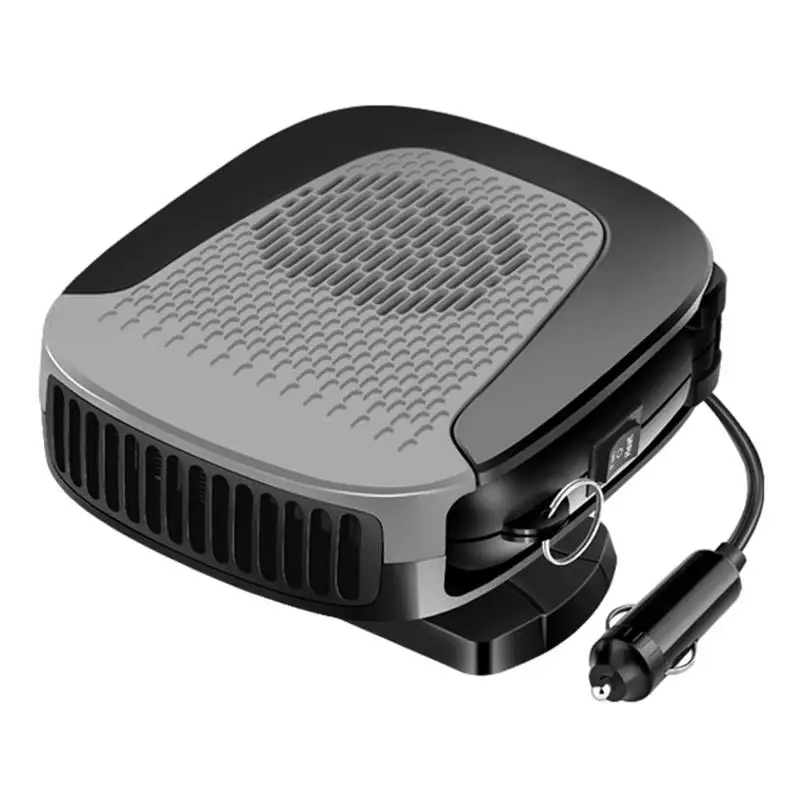 

12v 150W Portable Car Heater 4 IN 1 Car Auto Windshield Defroster Snow Demister Electric Dryer Fast Electric Cooling Heating Fan