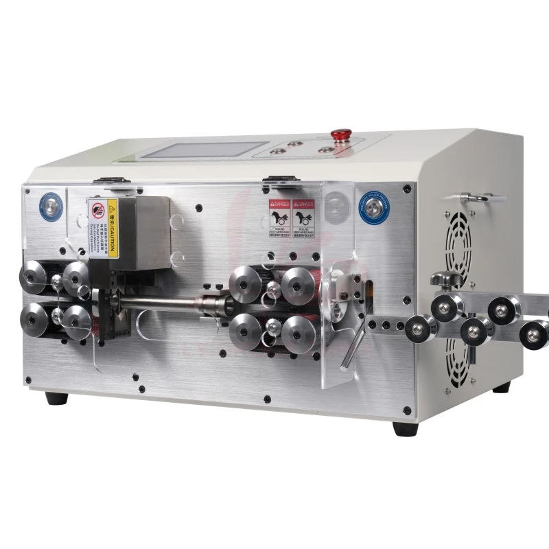 SWT-608-MAX2-ST50 Stepper Motor Peeling Stripping Cutting Machine 8 Wheels 800W Touch Screen Control 220V 110V
SWT-608-MAX2-ST50 Stepper Motor Peeling Stripping Cutting Machine 8 Wheels 800W Touch Screen Control 220V 110V