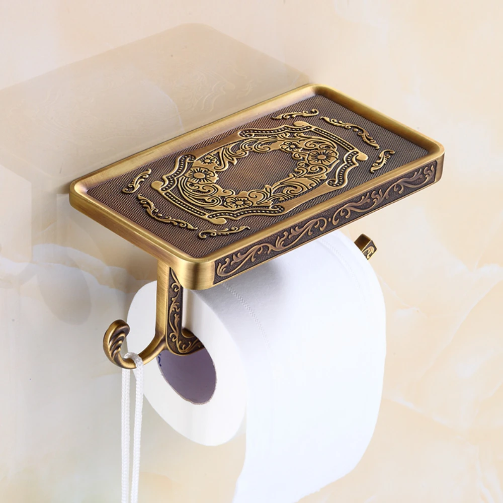 2023 new Toilet Paper Holder Wall Mounted Vintage Classic Bathroom Antique Brass Roll Tissue Box Bathroom Accessories Wholesale
2023 new Toilet Paper Holder Wall Mounted Vintage Classic Bathroom Antique Brass Roll Tissue Box Bathroom Accessories Wholesale