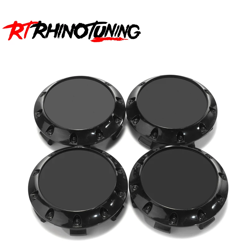 

4PCS OD 75mm/2.95" ID 68mm/2.68" Wheel Center Caps Tyre Rim Hub Cover Label Car Styling Accessories for #2204000125 ABS Plastic