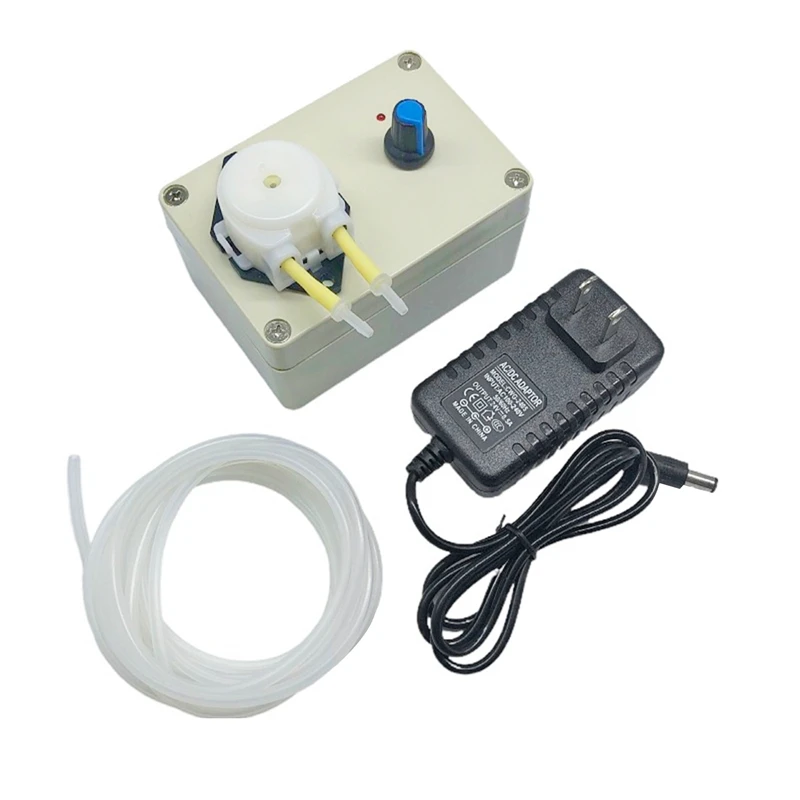 Adjustable Speed Peristaltic Pump Titration Pump Metering Pump Micro-Type Pump 12V/24V US Plug
Adjustable Speed Peristaltic Pump Titration Pump Metering Pump Micro-Type Pump 12V/24V US Plug