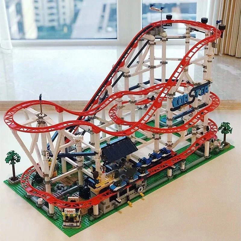 In Stock 4619PCS Big Roller Coaster Compatible 15039 18003 10261 DIY Model Building Blocks Bricks Kid Birthday Gifts
In Stock 4619PCS Big Roller Coaster Compatible 15039 18003 10261 DIY Model Building Blocks Bricks Kid Birthday Gifts