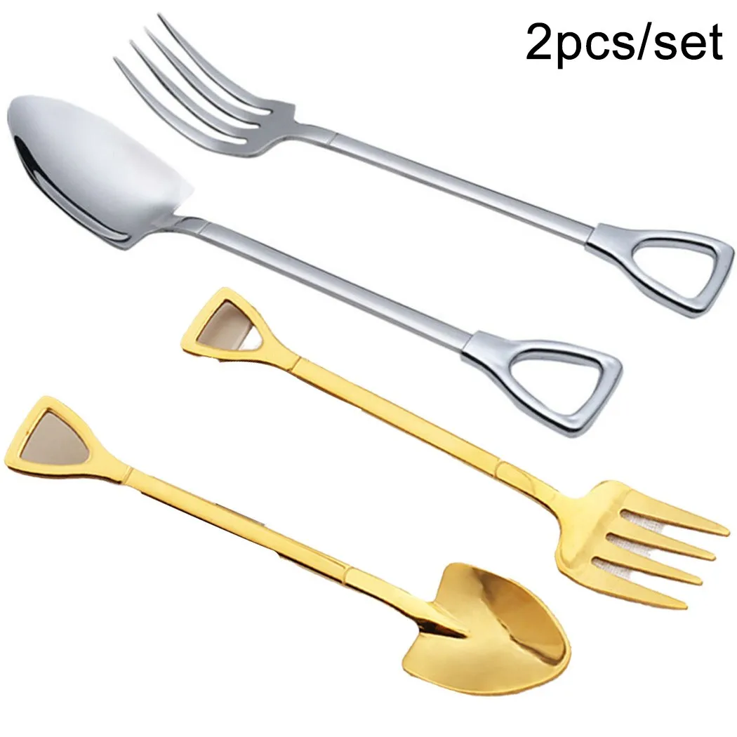 2PCS/set Stainless Steel Iron Shovel Spoon Coffee Ice Cream Spoon Engineering Shovel Retro Cute Square Head Spoon Kitchen Gadget
2PCS/set Stainless Steel Iron Shovel Spoon Coffee Ice Cream Spoon Engineering Shovel Retro Cute Square Head Spoon Kitchen Gadget