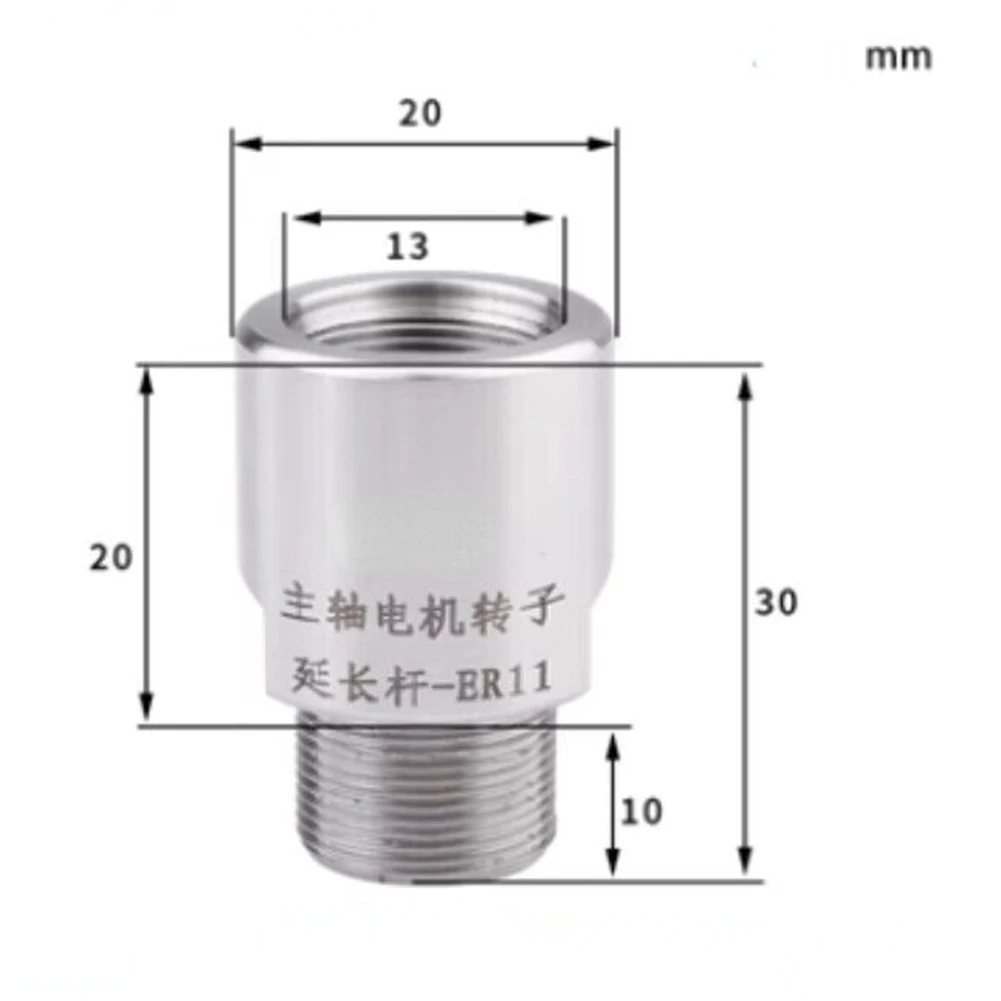 Thread Adapter Er11 Er16 Er20 Er25 Er32 Collet Chuck Spindle Motor Rotor Engraving Machine Spindle Motor Shaft Sleeve
Thread Adapter Er11 Er16 Er20 Er25 Er32 Collet Chuck Spindle Motor Rotor Engraving Machine Spindle Motor Shaft Sleeve