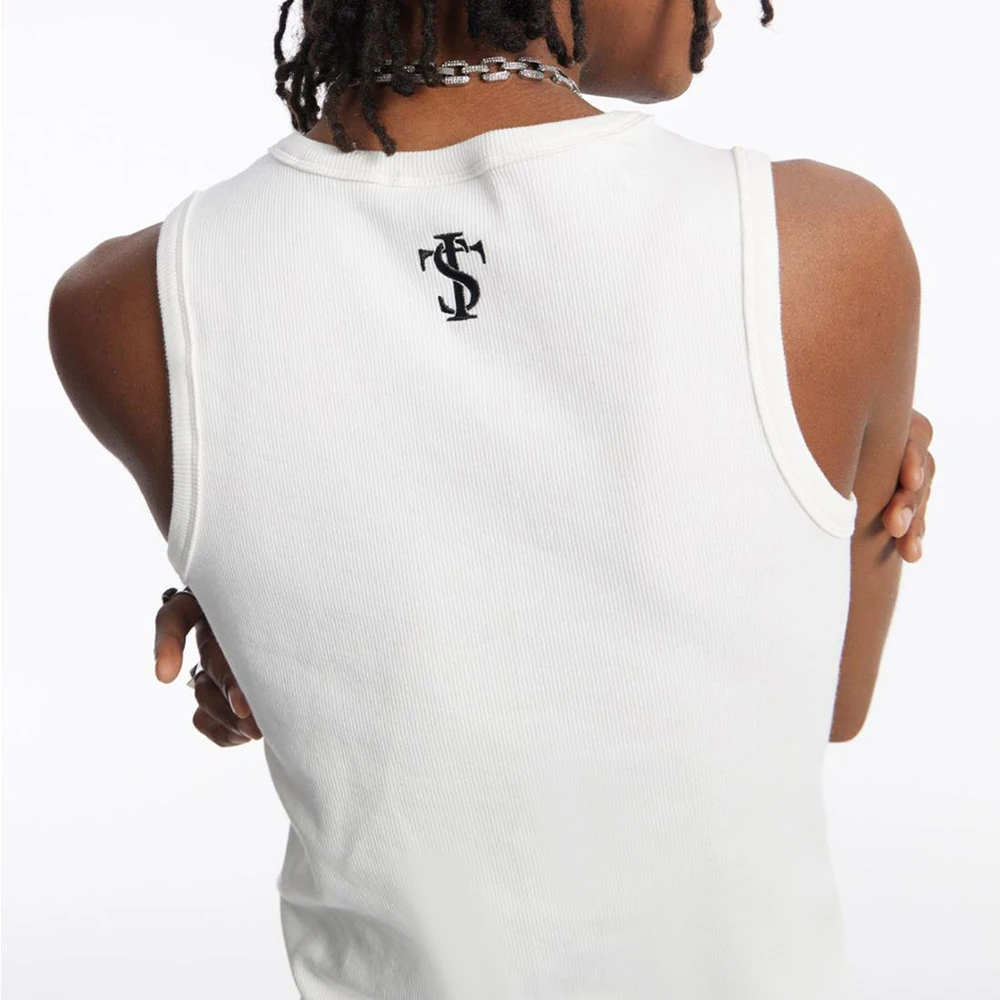 Mens Embroidered Basic Casual Slim Knitted Vest Genderless 2024 New Simple Comfortable Streetwear Stretch Tank Top Unisex
Mens Embroidered Basic Casual Slim Knitted Vest Genderless 2024 New Simple Comfortable Streetwear Stretch Tank Top Unisex
