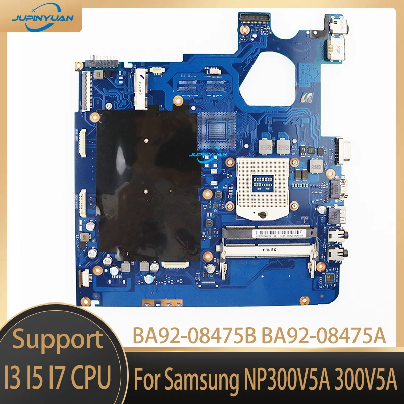 BA92-08475B BA92-08475A BA41-01662A материнская плата для Samsung NP300V5A 300V5A, материнская плата для ноутбука DDR3 HM65, Полная проверка
BA92-08475B BA92-08475A BA41-01662A материнская плата для Samsung NP300V5A 300V5A, материнская плата для ноутбука DDR3 HM65, Полная проверка
