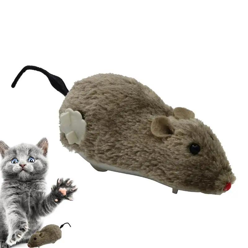 Plush mouse toy for indoor cats cat teaser toy Decorative Fun Cat Chasing Toy Wind up Mouse Cat Toy interactive pet supplies
Plush mouse toy for indoor cats cat teaser toy Decorative Fun Cat Chasing Toy Wind up Mouse Cat Toy interactive pet supplies