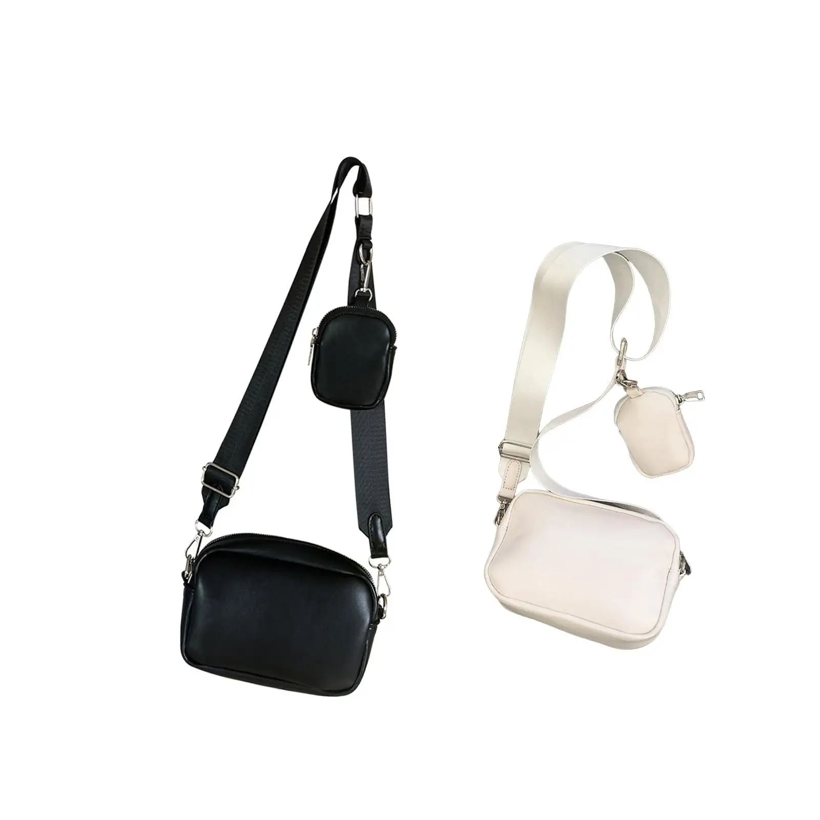Crossbody Bag Trendy Adjustable Shoulder Strap PU Leather Unisex Classic with Purse Small Men Bag Handbag for Outdoor Men Women
Crossbody Bag Trendy Adjustable Shoulder Strap PU Leather Unisex Classic with Purse Small Men Bag Handbag for Outdoor Men Women