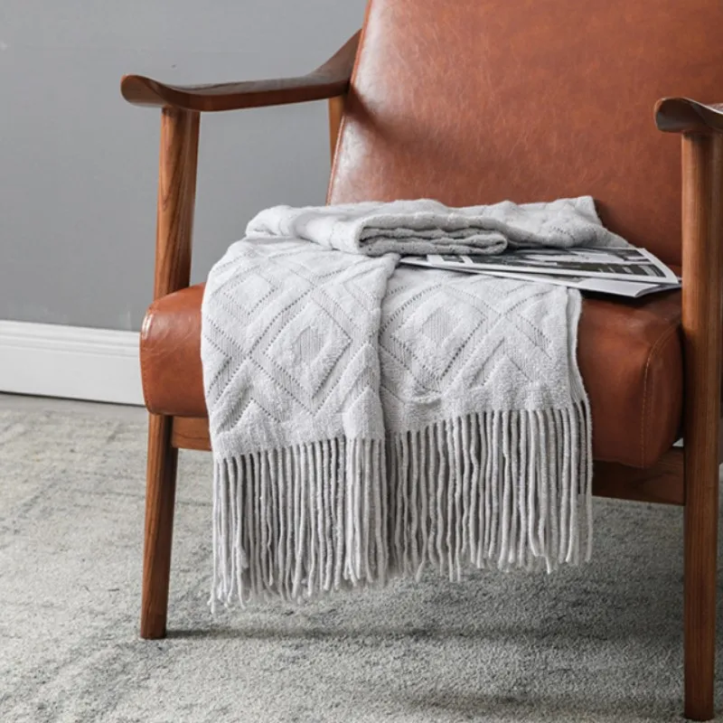 Inyahome Knitted Throw Blankets Green Beige Solid Throw Bedspread Sofa Chair Bed Cover For Spring Summer Autumn Home Decoration
Inyahome Knitted Throw Blankets Green Beige Solid Throw Bedspread Sofa Chair Bed Cover For Spring Summer Autumn Home Decoration