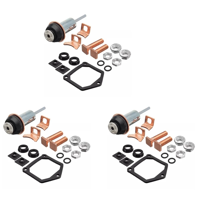 3X Universal Motor Starter Solenoid Repair Rebuild Kit Plunger Contacts Set For Toyota Subaru Honda
3X Universal Motor Starter Solenoid Repair Rebuild Kit Plunger Contacts Set For Toyota Subaru Honda