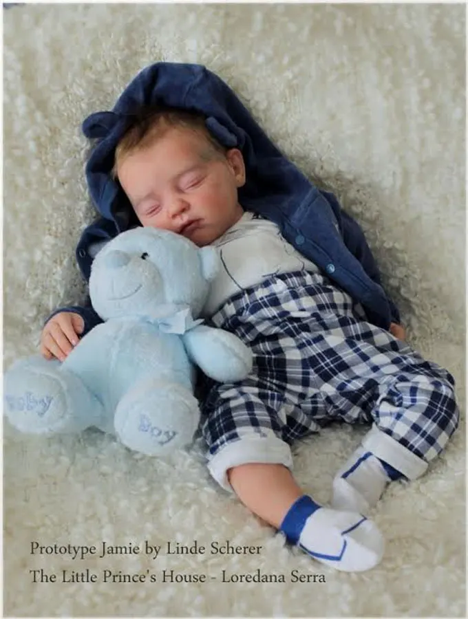 Popular Bebe Reborn Kit Jamie Vinyl Blank Unpainted Unfinished Doll Mold 19 Inch Kit Reborn Blank Parts
Popular Bebe Reborn Kit Jamie Vinyl Blank Unpainted Unfinished Doll Mold 19 Inch Kit Reborn Blank Parts
