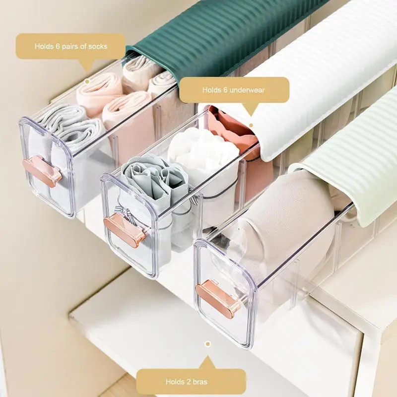 6 Grid Wall Mounted Punch Free Multifunctional Storage Box Underwear Socks Seasoning Storage Switchable Cell Drawer Organizer
6 Grid Wall Mounted Punch Free Multifunctional Storage Box Underwear Socks Seasoning Storage Switchable Cell Drawer Organizer