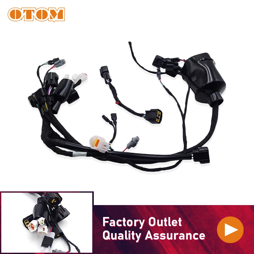 OTOM Motorcycle Main Wire Harness Cable Assembly For SURRON Light Bee X S Electric Vehicle Power Connection Fault Detection Line
OTOM Motorcycle Main Wire Harness Cable Assembly For SURRON Light Bee X S Electric Vehicle Power Connection Fault Detection Line