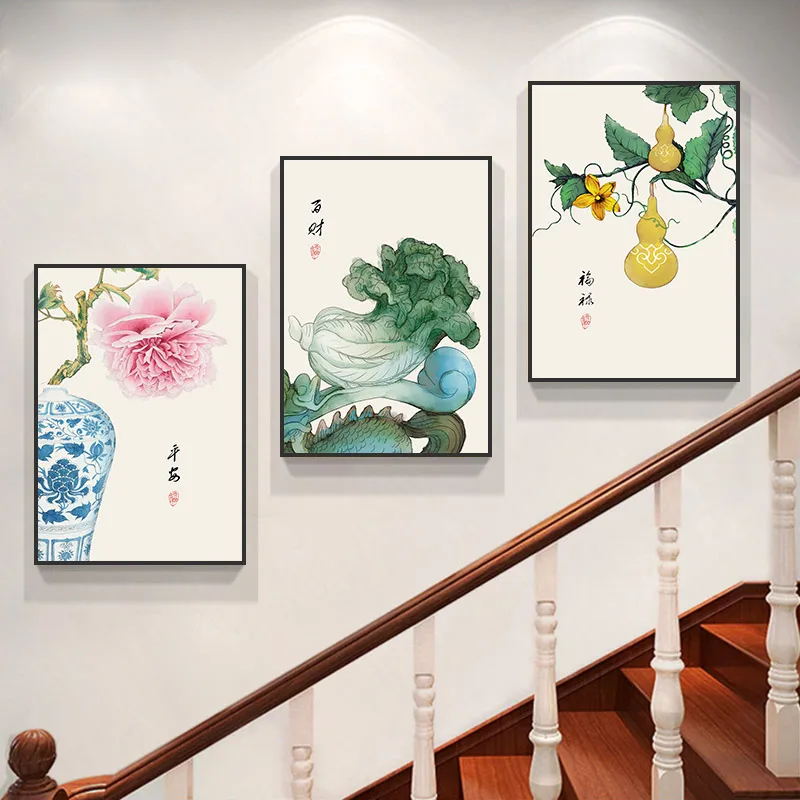 New Chinese Style Flower Bird Plant Flower Art Painting Living Room Mural Poster Mural Decoration Painting Home Decoration
New Chinese Style Flower Bird Plant Flower Art Painting Living Room Mural Poster Mural Decoration Painting Home Decoration
