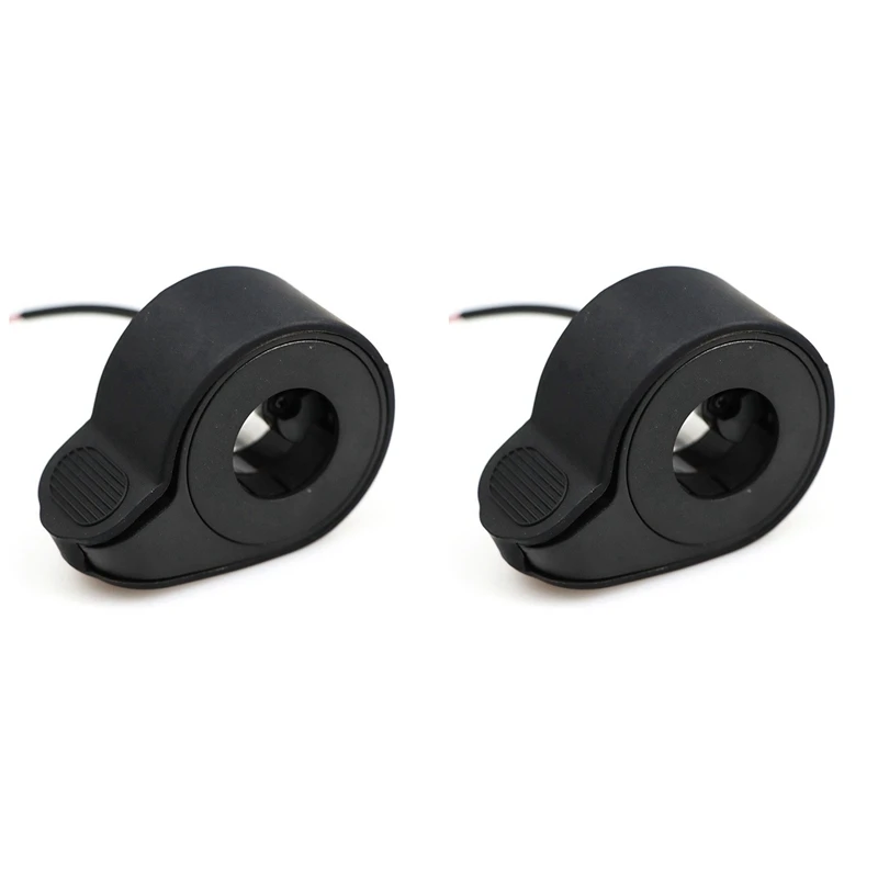 

2X M365 Universal Scooter Thumb Throttle Accelerator Protective Case Fixing Sleeve Scooter Part For Xiao Mi(Black)