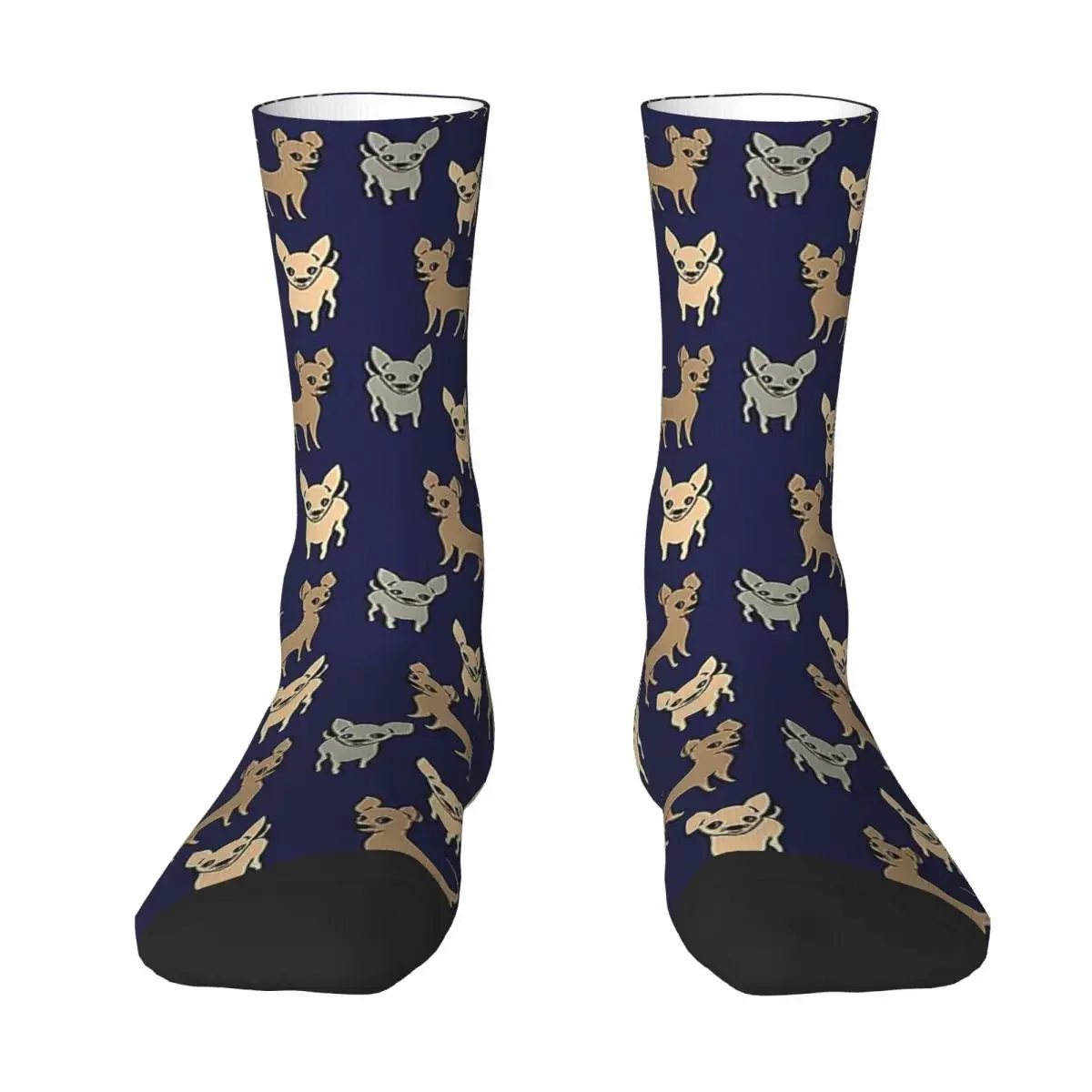 All Seasons Crew Stockings Chihuahua Chihuahuas - Navy Blue Socks Harajuku Crazy Hip Hop Long Socks Accessories for Men Women
All Seasons Crew Stockings Chihuahua Chihuahuas - Navy Blue Socks Harajuku Crazy Hip Hop Long Socks Accessories for Men Women