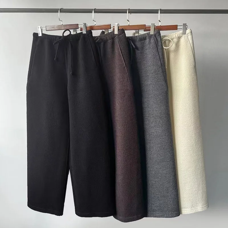 Warm and Slim Hanging Straight Leg Wide Leg PantsCombed VelvetTwill Sheep Wool,Tencel Blended, High End, Autumn, Winter, 24 Year
Warm and Slim Hanging Straight Leg Wide Leg PantsCombed VelvetTwill Sheep Wool,Tencel Blended, High End, Autumn, Winter, 24 Year