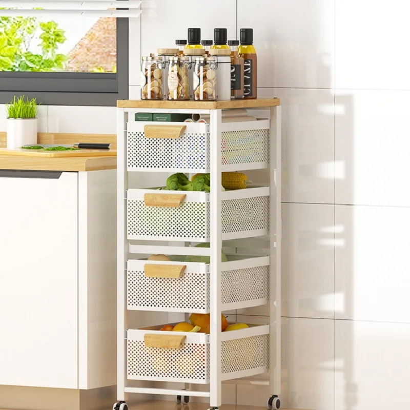 Holders Pull-Out Kitchen Shelving Free Installation Landing Cart Fruit Vegetable Splinted Multi-Layer Storage Shelf Organization
Holders Pull-Out Kitchen Shelving Free Installation Landing Cart Fruit Vegetable Splinted Multi-Layer Storage Shelf Organization