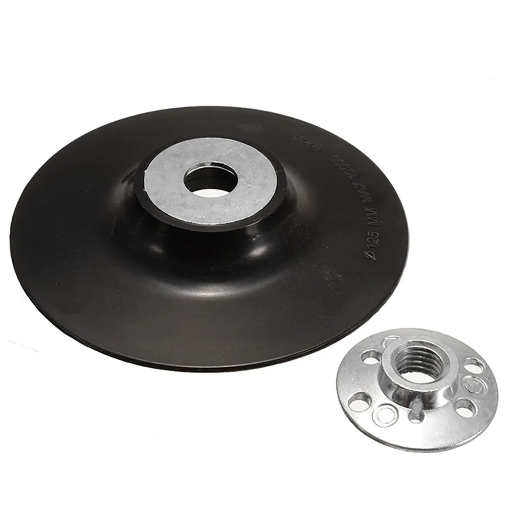 New Practical Backing Pad Disc Backing Pad 125mm 5 Inch M14 Thread With Lock Nut For Angle Grinder Resin Fiber
New Practical Backing Pad Disc Backing Pad 125mm 5 Inch M14 Thread With Lock Nut For Angle Grinder Resin Fiber