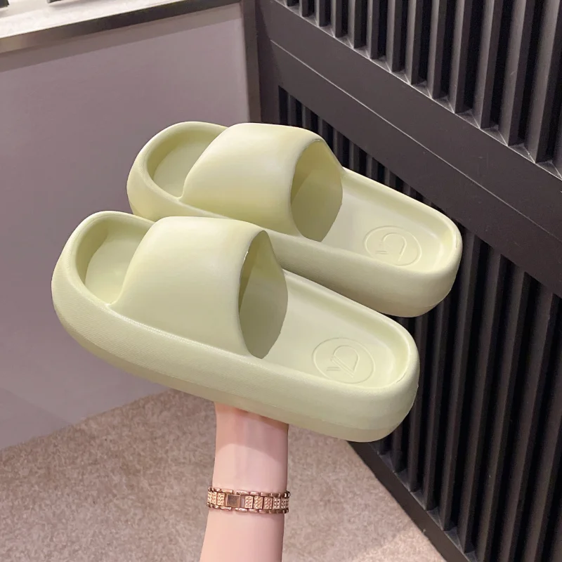 Thick Platform Bathroom Home Slippers Women Fashion Soft Sole EVA Indoor Slides Women 2023 Summer Non-slip Flip Flops Zapatos
Thick Platform Bathroom Home Slippers Women Fashion Soft Sole EVA Indoor Slides Women 2023 Summer Non-slip Flip Flops Zapatos
