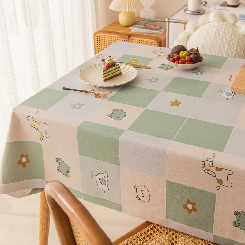 Cartoon Waterproof and Oil-proof Tablecloth Children's Table Cloth Rectangular Pvc Household End Table Cloth
Cartoon Waterproof and Oil-proof Tablecloth Children's Table Cloth Rectangular Pvc Household End Table Cloth