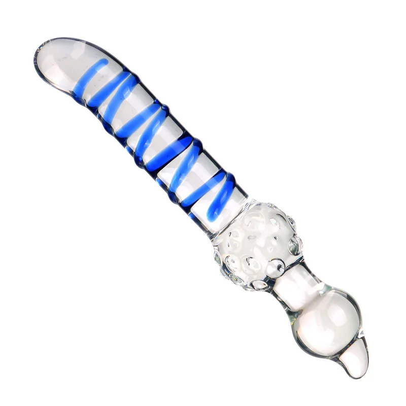 Glass Crystal Dildo Anal Plug Lesbian Sex Toy Vaginal Clitoral Stimulation Stick Smooth Sex Product For Female Masturbation Glass Crystal Dildo Anal Plug Lesbian Sex Toy Vaginal Clitoral Stimulation Stick Smooth Sex Product For Female Masturbation