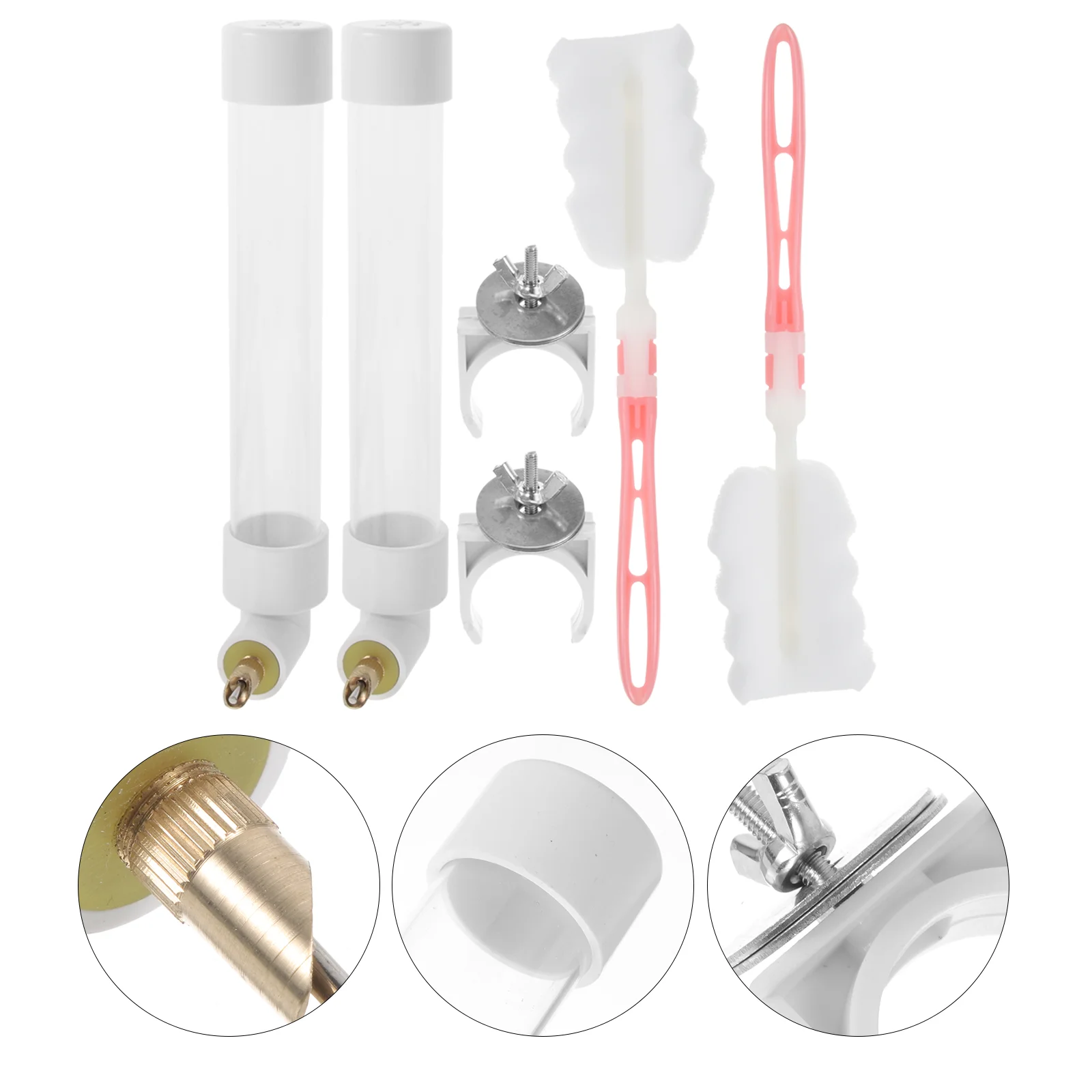 2 Sets Parrot Water Dispenser Bird Cage Water Feeder Plastic Parrot Water Feeder for Bird
2 Sets Parrot Water Dispenser Bird Cage Water Feeder Plastic Parrot Water Feeder for Bird