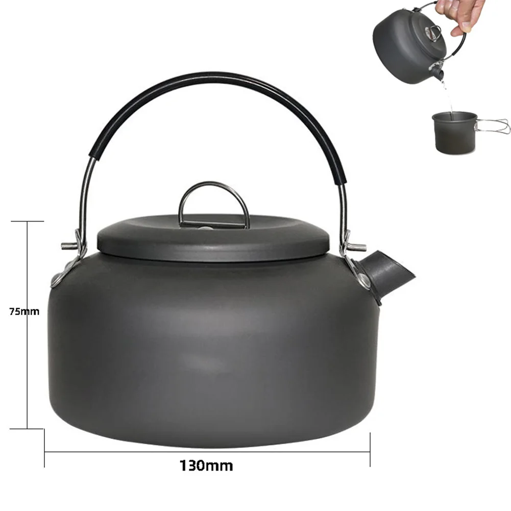 Camping Coffee Pot Camping Kettle For Hiking For Picnic Aluminum Anti-slip Anti-spill Foldable Handle Lightweight
Camping Coffee Pot Camping Kettle For Hiking For Picnic Aluminum Anti-slip Anti-spill Foldable Handle Lightweight