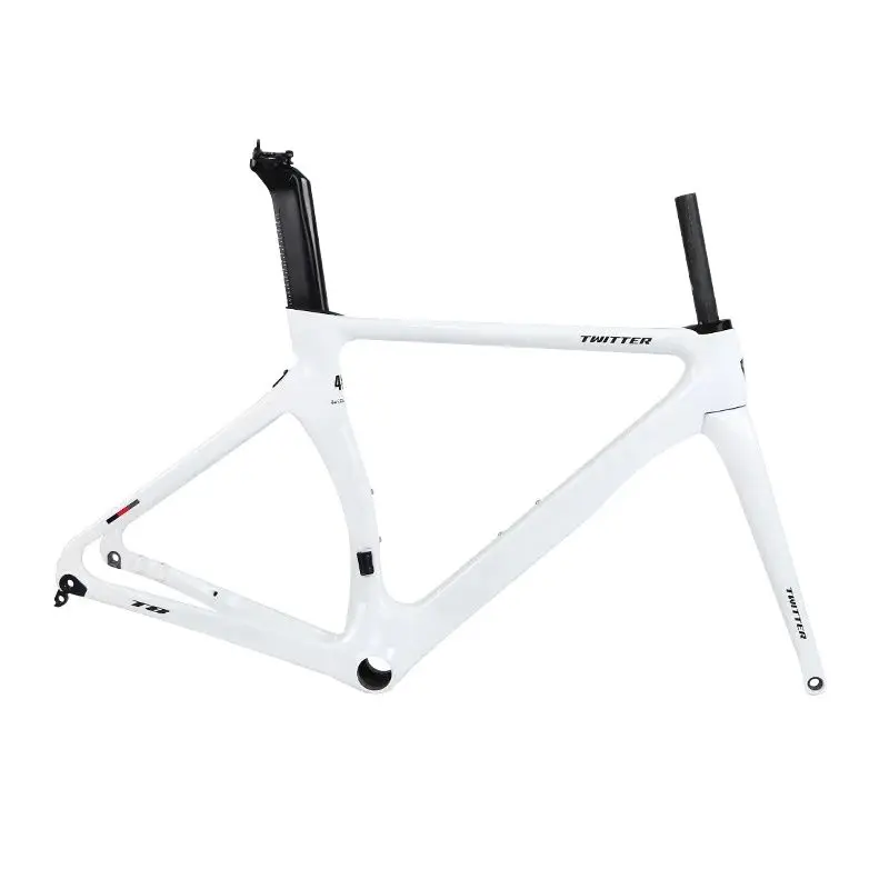 Рама из углеродного волокна Twitter-Road Bike, дисковый тормоз, сквозная ось, 12x100 мм, 12x142 мм, прострока кабеля, встроенная шина 700x28c, T8 700C
Рама из углеродного волокна Twitter-Road Bike, дисковый тормоз, сквозная ось, 12x100 мм, 12x142 мм, прострока кабеля, встроенная шина 700x28c, T8 700C