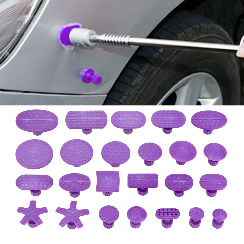 24Pcs Universal Car Dent Repair Puller Remove Dents Suction Cup Pulling Tab Glue Pull Auto Repair Tools
24Pcs Universal Car Dent Repair Puller Remove Dents Suction Cup Pulling Tab Glue Pull Auto Repair Tools