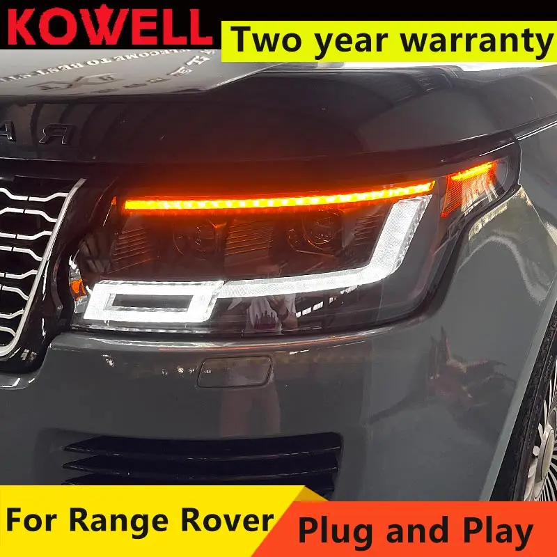 Car Stlying for Range Rover Land Rover 2013-2017 LED Headlight Assembly Upgrade Dynamic Signal DRL Accessories
Car Stlying for Range Rover Land Rover 2013-2017 LED Headlight Assembly Upgrade Dynamic Signal DRL Accessories
