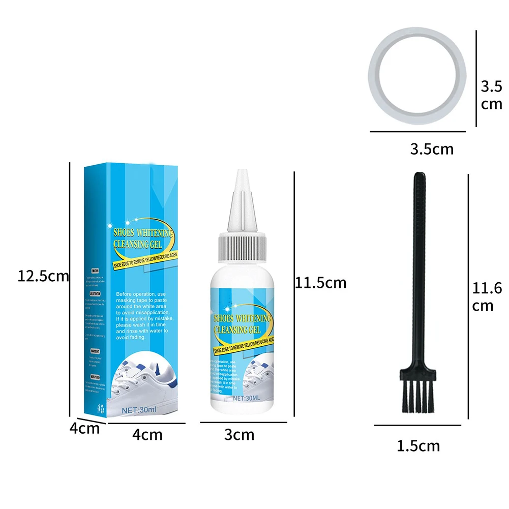 Kit Shoe Cleaner Footwear Fitness Running Sports Tennis Useful White Whitening 1bottle 30ml Brand New
Kit Shoe Cleaner Footwear Fitness Running Sports Tennis Useful White Whitening 1bottle 30ml Brand New