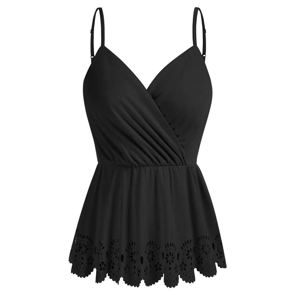 GK Women V-Neck Camisole Spaghetti Straps A-Line Silhouette Hem Cami Tops Female Summer Beach Tank Tops Sleeveless Shirts
GK Women V-Neck Camisole Spaghetti Straps A-Line Silhouette Hem Cami Tops Female Summer Beach Tank Tops Sleeveless Shirts
