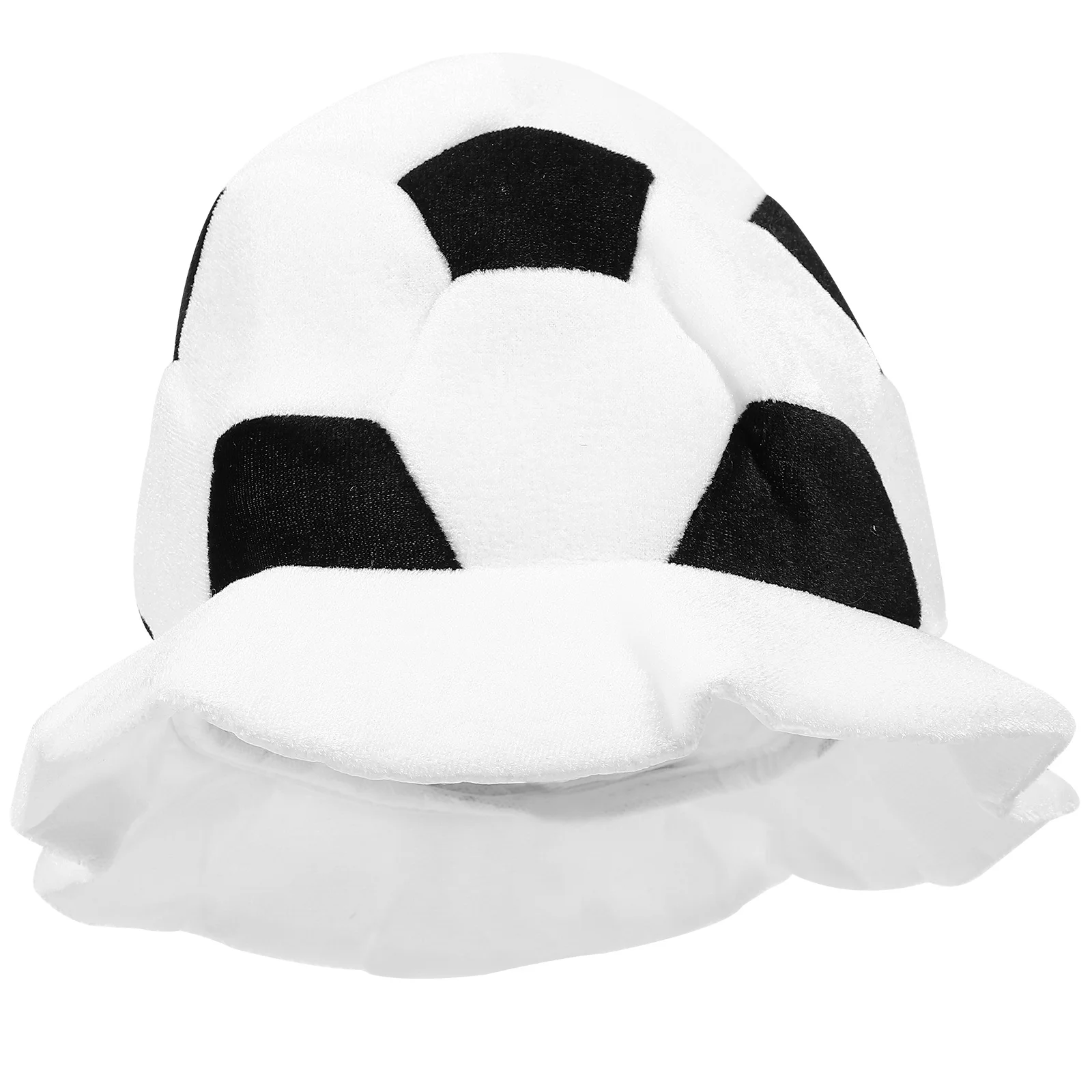 

Sports Competition Hat Hats Top Cheering Prop Football Plush Supplies Soccer Child Kids Dresses