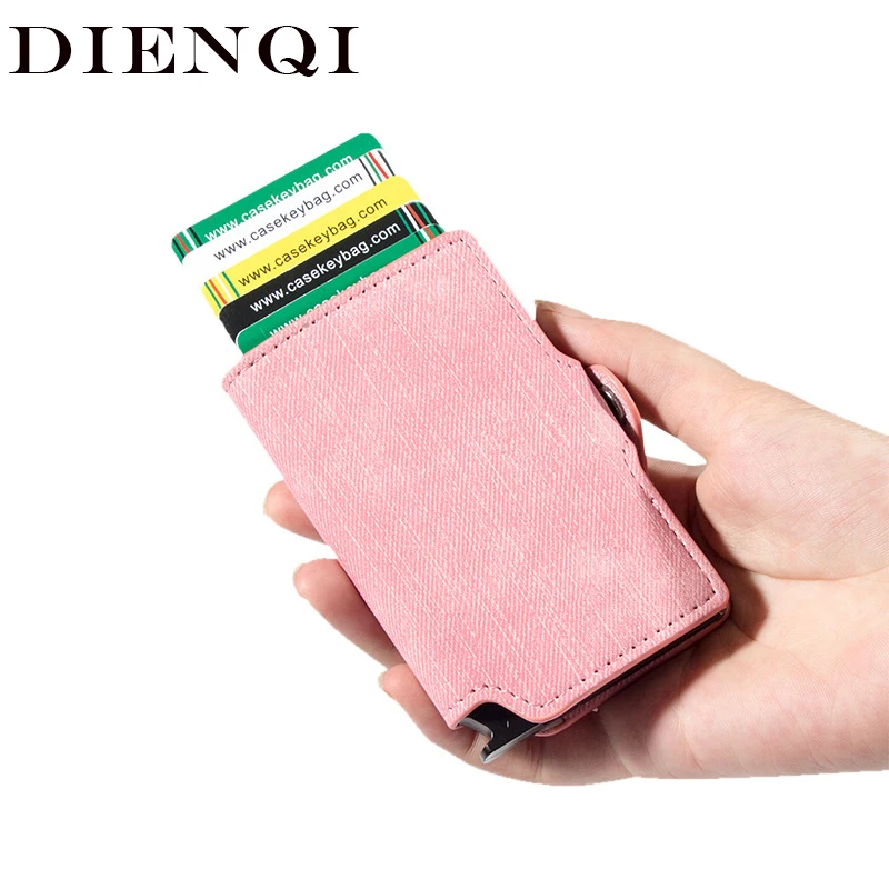 Rfid Blocking Card Holder Women Wallets Small Minimalist Metal Wallet Pink Mini Money Purses Ladies Short Wallet Blackpink 2021
Rfid Blocking Card Holder Women Wallets Small Minimalist Metal Wallet Pink Mini Money Purses Ladies Short Wallet Blackpink 2021