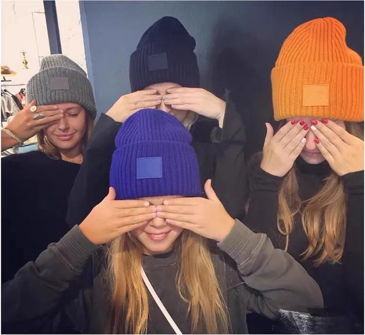 2025 AC Winter Couple Beanie - Trendy Letter Design Knit Hat 2 Se2374fa0df4241ca8923d7db5100c4de1