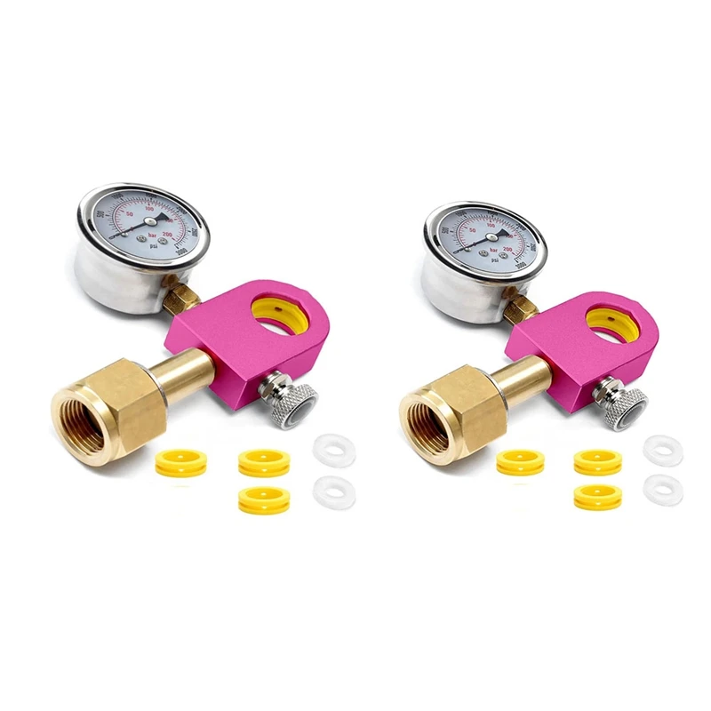 

CGA320 CO2 Quick Refilling Adapter,For Terra/Duo/Art Soda Pink Co2 Cylinder,Adapter For Filling Soda Pink Co2 Cylinder Durable