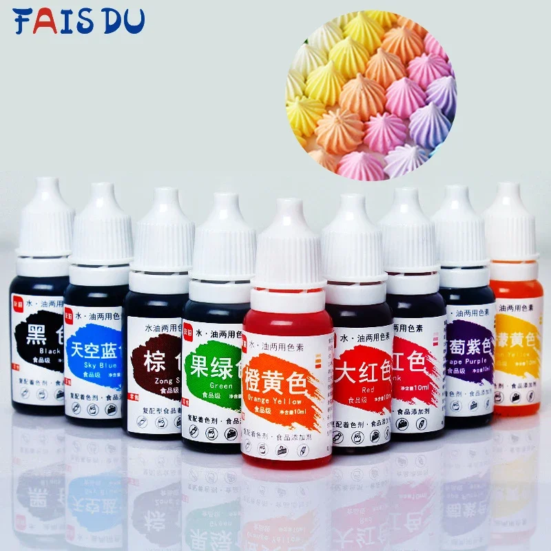 FAIS DU 4/10/12/20 PCS 10ml Bottle DIY Cake Coloring Macaron Pastry Cooking Baking Supplies Decorating Tools Kitchen Accessories
FAIS DU 4/10/12/20 PCS 10ml Bottle DIY Cake Coloring Macaron Pastry Cooking Baking Supplies Decorating Tools Kitchen Accessories