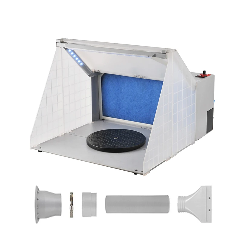 Переносной Аэрограф, распылительная камера, вытяжной вентилятор, Аэрограф для распыления краски, Вытяжной Фильтр, модель для раскрашивания, сделай сам, художественная коробка для распыления краски, верстак
Переносной Аэрограф, распылительная камера, вытяжной вентилятор, Аэрограф для распыления краски, Вытяжной Фильтр, модель для раскрашивания, сделай сам, художественная коробка для распыления краски, верстак