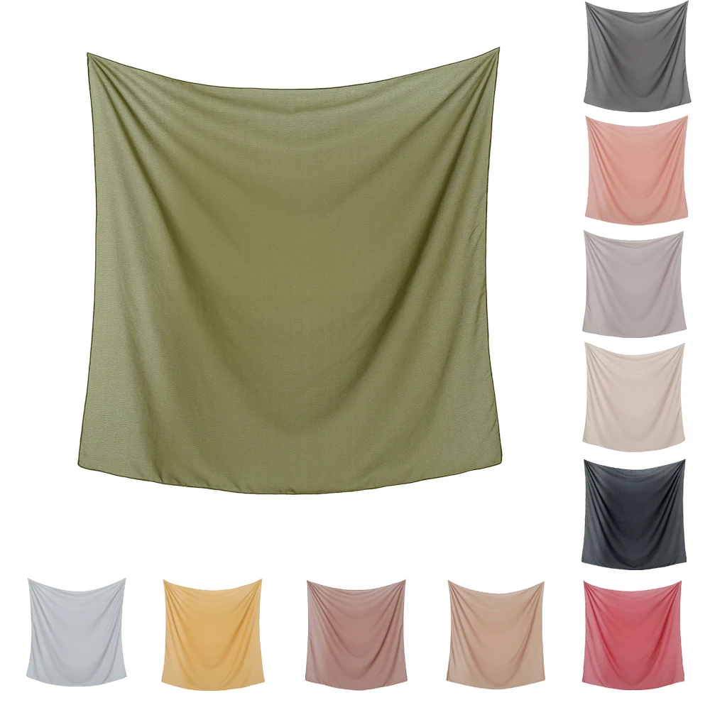 110*110 CM Square Scarf Muslim Hijabs Women Plain Malaysia Turban Shawls And Wraps Bandana Foulard Stoles Scarves Bufandas Sjaal
110*110 CM Square Scarf Muslim Hijabs Women Plain Malaysia Turban Shawls And Wraps Bandana Foulard Stoles Scarves Bufandas Sjaal