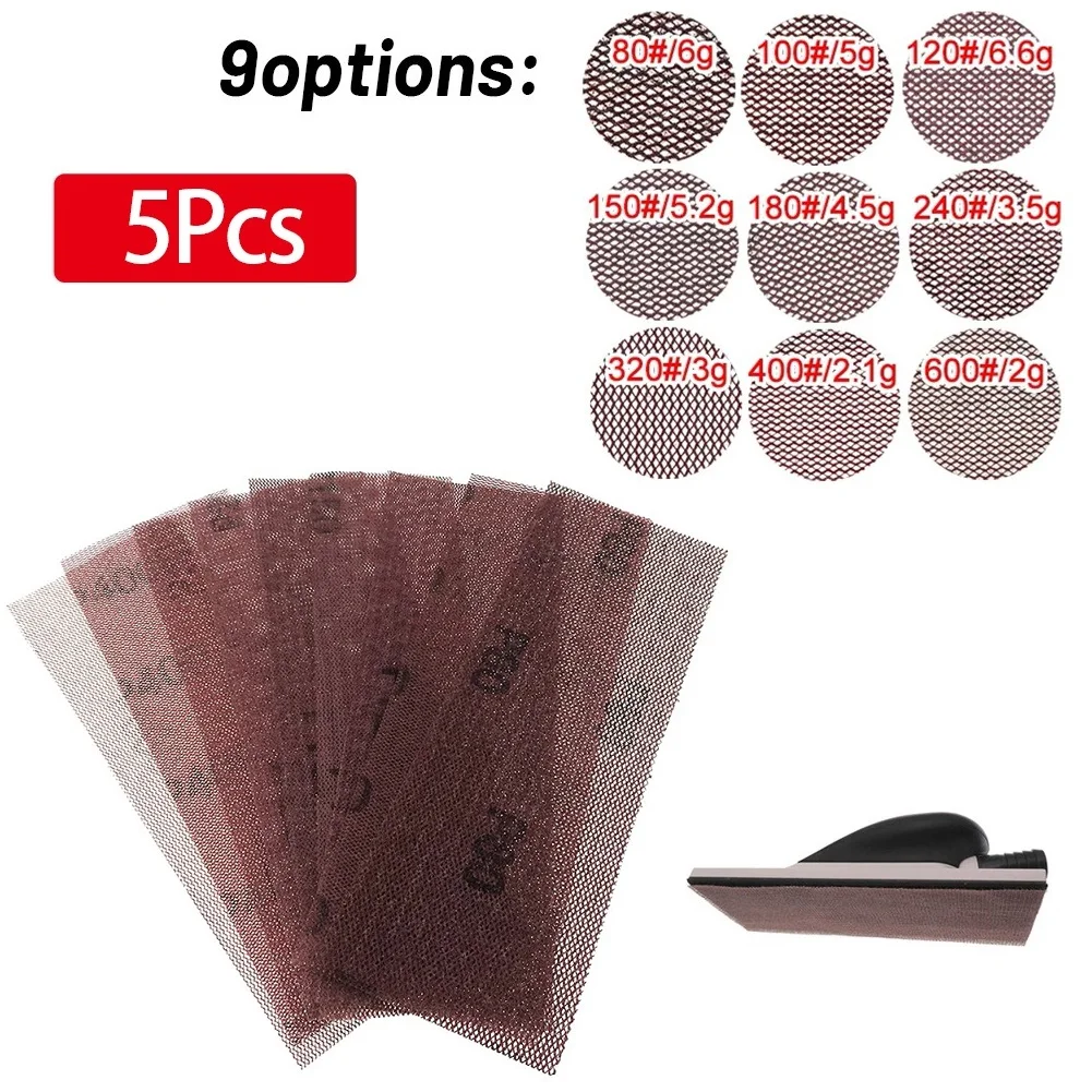 Mesh Sanding Disc Sandpaper Grinding Polishing 100# 120# 180# 198x75mm 240# 320# 400# 5pcs 600# Aluminium Oxide
Mesh Sanding Disc Sandpaper Grinding Polishing 100# 120# 180# 198x75mm 240# 320# 400# 5pcs 600# Aluminium Oxide