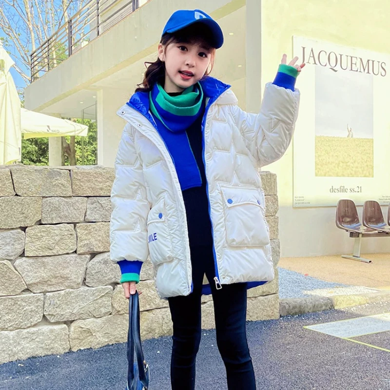 Teen Girls Clothes Winter Fashion Hooded Snowsuit Letter Print Down Jackets Children's Clothing Casual Hooded Outerwear 4-12 Yrs
Teen Girls Clothes Winter Fashion Hooded Snowsuit Letter Print Down Jackets Children's Clothing Casual Hooded Outerwear 4-12 Yrs