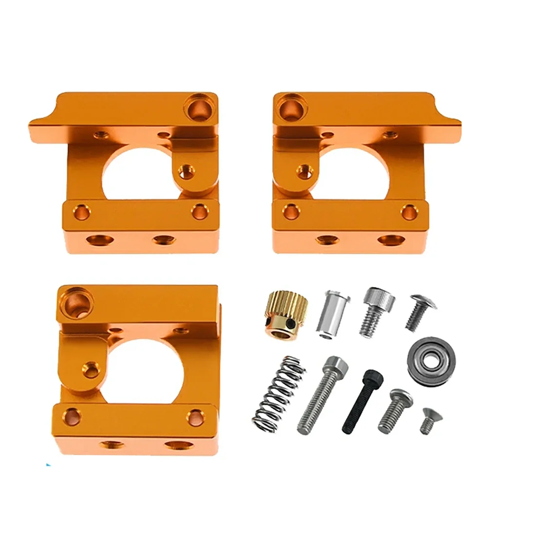 3D Printer Accessories MK8 Golden Extruder with Copper Sleeve Single Spray Remote Short-Range 1.75 Wear Resistance
3D Printer Accessories MK8 Golden Extruder with Copper Sleeve Single Spray Remote Short-Range 1.75 Wear Resistance