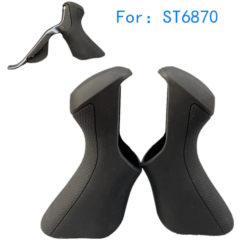 

1 Pair Bicycle Brake Gear Rubber Covers Hoods For Shimano Ultegra Di2 ST-6870 Road Bike Parts MTB Bike Cycling Accessoires